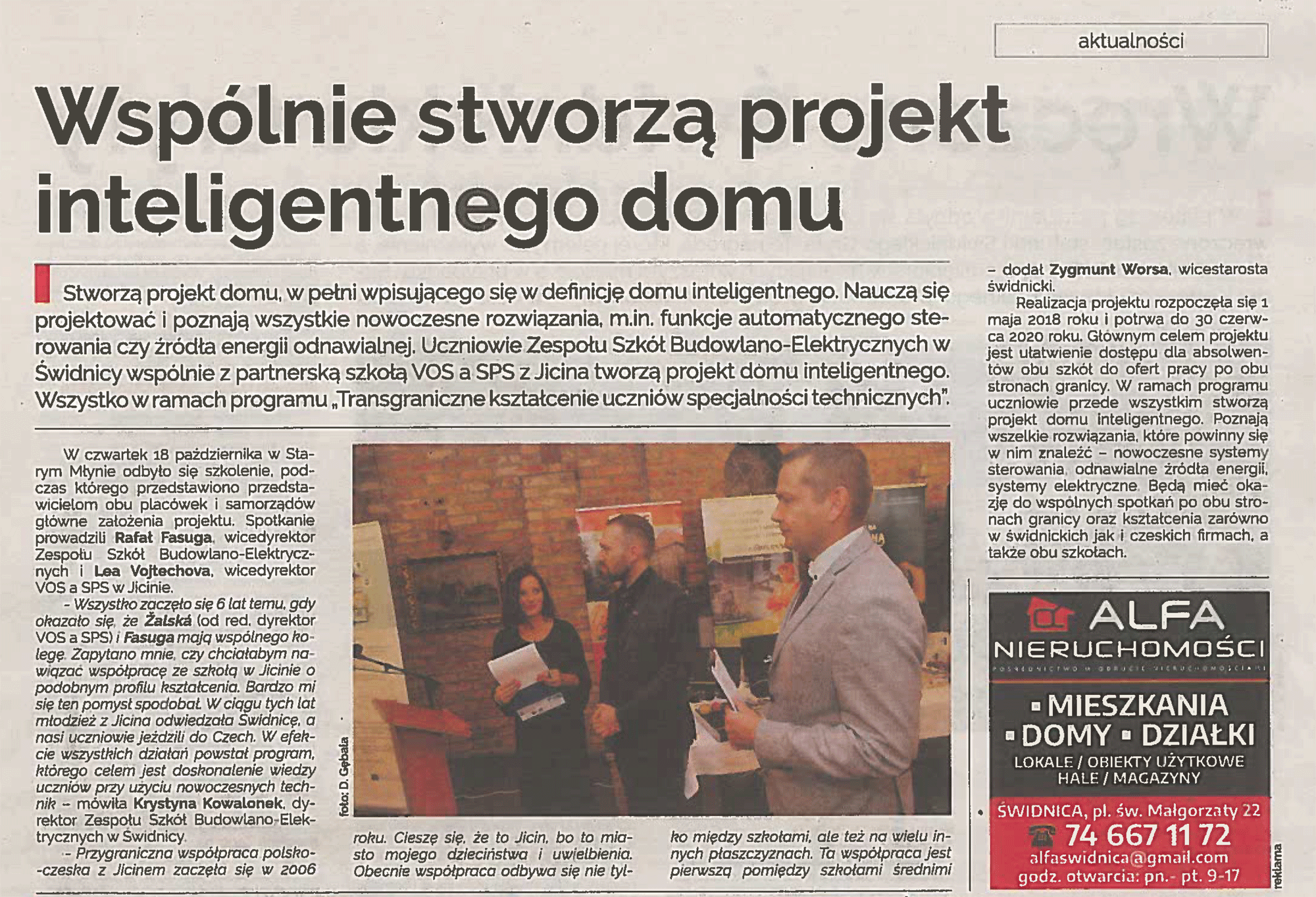 Napsali o nás v polském tisku